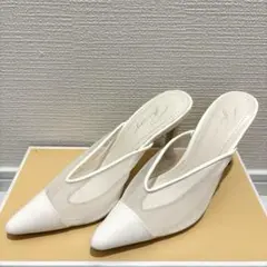 REZOY✨シアーパンプス　ホワイト　Sサイズ