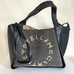 ステラマッカートニー ロゴ トート ショルダー バッグ 2way レザー