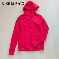 ナイキ エリート THERMA-FIT フルジップパーカー 裏起毛 赤 M