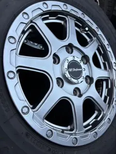 ダンロップスタッドレス195／80R15スチールホイールセット超深溝