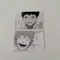 ハイキュー　クロニクル　フォトカード　影山飛雄　日向翔陽