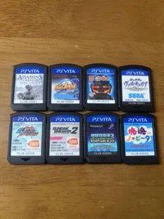 PS Vita ソフト 8本セット ガンダム パワプロ アサシンクリード 他