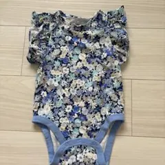 【美品】 babyGAP 12-18month 半袖ロンパース 女の子