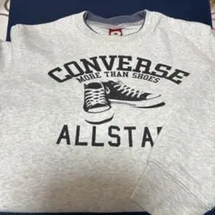 CONVERSE ALL STAR グレー スウェット L