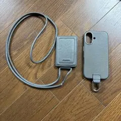 objcts.io iPhone16レザーケース カードケース ストラップ付のサムネイル