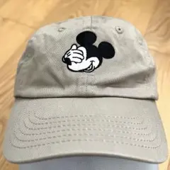 Disney ミッキーマウス 刺繍 キャップ ベージュ 50cmのサムネイル
