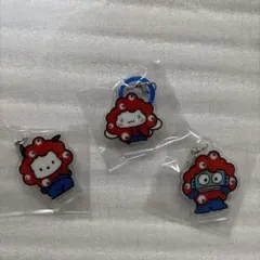 ミャクミャクなりきりアクリルチャーム 3個セット　サンリオ