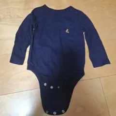 baby GAP ネイビー 長袖ロンパース 6-12ヶ月