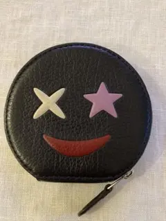 COACH コインケース スマイル ネイビー ／ 1箇所に傷あります(画像７)