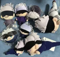 呪術廻戦 五条悟 ぬいぐるみ マスコット まとめ売り①