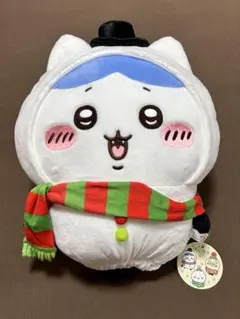 ちいかわ クリスマス　BIGぬいぐるみ ハチワレのサムネイル