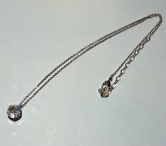 花街のコレクションスターリングシルバーラベンダーパープルネックレス 
