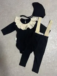 フリルロンパース 70