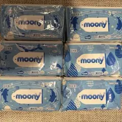 【新品未使用】ムーニー トイレに流せるおしりふき 6個