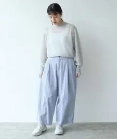 yuni コールコクーンパンツ