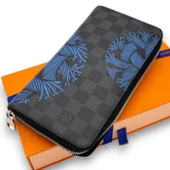 【限定品】ルイヴィトン ジッピーオーガナイザー 長財布 ダミエグラフィット