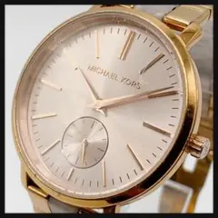 【新電池】MICHAEL KORS マイケルコース★スモセコ レディース 腕時計のサムネイル