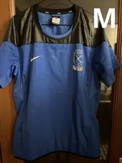 Nike NFTB　 青シャツ　ナイキ　サッカーピステ トレーニングウェア