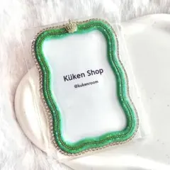 【o-4037】 カード トレカケース レジン デコ 硬質