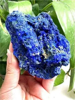 コンゴ産 アズライト マラカイト 共生原石 青と緑の天然芸術 鉱物標本　台座付き コンゴ産 アズライト マラカイト 共生原石 青と緑の天然芸術 鉱物標本