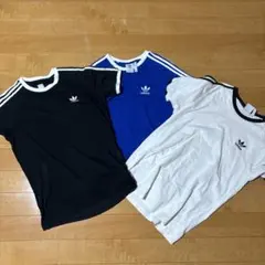 adidas ラグランスリーブ Tシャツ 3色セット