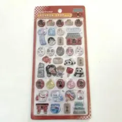 お*司様 ボンボンドロップシール　雷門　和柄