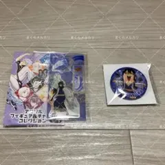 銀魂 アクリルフィギュア&チャームコレクション 缶バッジ 桂小太郎 2点セット