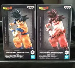 ドラゴンボール スピリットフリックス 01　孫悟空・孫悟空（界王拳）　２体セット