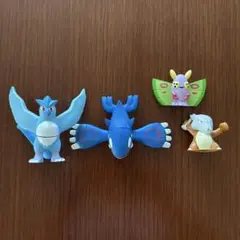 ポケモンキッズ 指人形 4体 フリーザー カイオーガ ドクケイル カラカラ