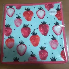 完売WEB限定❤️FEILERストロベリードットハンカチグリーンフェイラーイチゴ