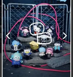 サンリオ Happyくじ PUNK! フィギュア ハローキティ シナモロール