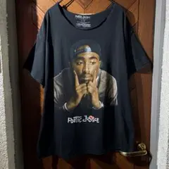 古着 2Pac プリントTシャツ リメイク レイヤード Tシャツ 半袖Tシャツ