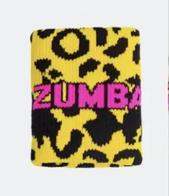ZUMBA リストバンド　9／9発売！豹柄イエロー　1個