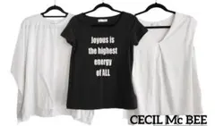 CECIL Mc BEE トップス Tシャツ 3枚セット M レディース 半袖