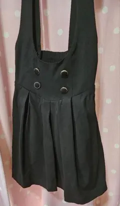 Honeysコルザジャンバースカート黒S