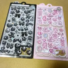 【正規品】ボンボンドロップシール　オリジナル　ぶらっく　がーりー　セット