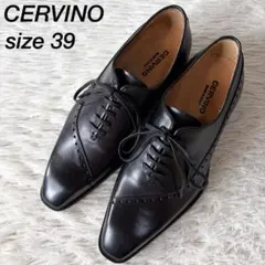 新品未使用】CERVINO セルビノ レザー ビジネスシューズ - メルカリ