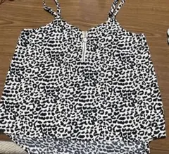 レオパード キャミソール y2k 平成ギャル