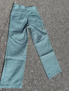 Dickies LOOSE FIT グリーンダブルニーワークパンツ 28inch