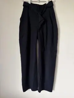 新品タグ付き　Hide and seek skirt 1 デレス deres 黒 deres(デレス) / ロングスカート/0/ウール/GRY/DER25AW-SK-001