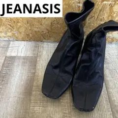 Z240305-18 JEANASIS ショートブーツ　レザー　Lサイズ