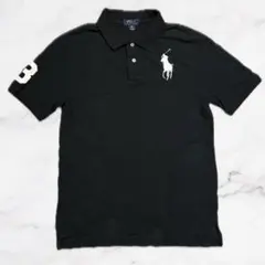 【M相当】ビッグポロ ポロシャツ ポロラルフローレン ブラック
