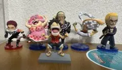 ワンピース ワーコレ 6体 まとめ売り ルフィ カタクリ レイリー ビッグマム