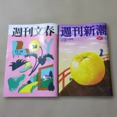 週刊文春 & 週刊新潮