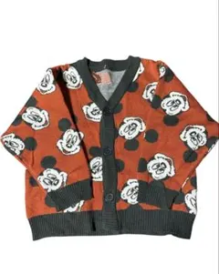 futafuta バースデイ　ミッキーマウス ニット　カーディガン 120