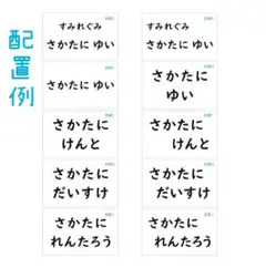 SOA SHOP様専用♦︎9×11cm 2枚分♦︎アイロン接着・ゼッケン・ホワイト