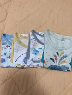 夏物　ベビーパジャマ　4組セット