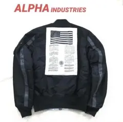 限定モデル‼︎ アルファインダストリーズ MA-1 星条旗☆ブラック
