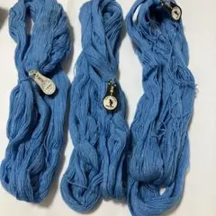 スキーヤーン　ウール100% 色番1590 毛糸　ニット　ウール　水色　中細