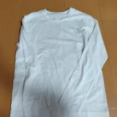 ホワイト 長袖 Tシャツ Sサイズ